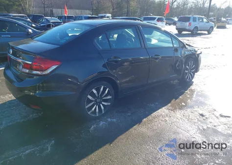 2015 Honda Civic Ex-L from USA, damaged, VIN 2HGFB2F99FH517180